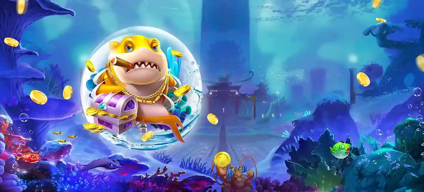 I7CLUB fishing games featuring exciting underwater shooting gameplay and colorful sea creatures